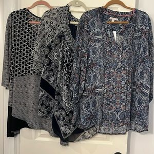 Blouse Bundle - 3X new with tags